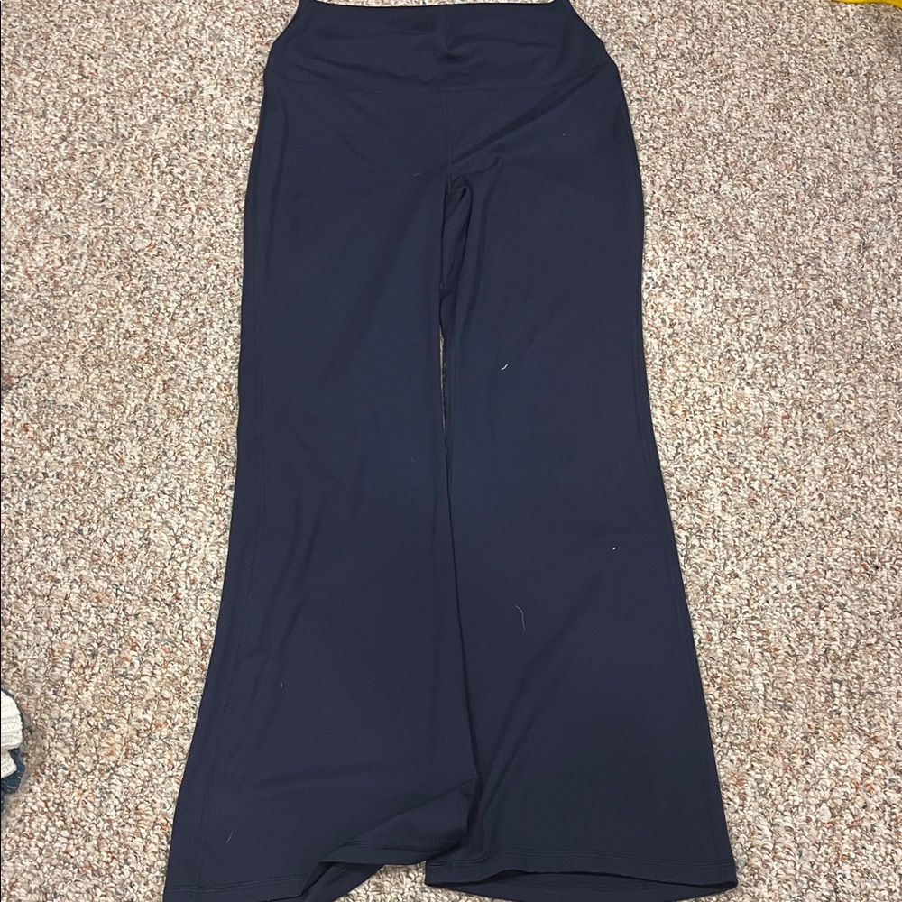 90 Degree By Reflex Navy Wide Leg Pants